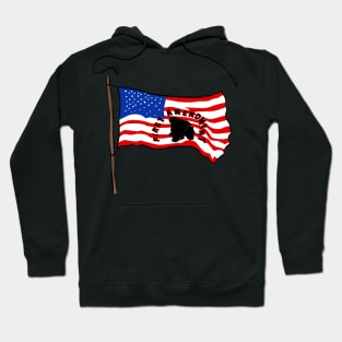 American Flag First Amendment Hoodie